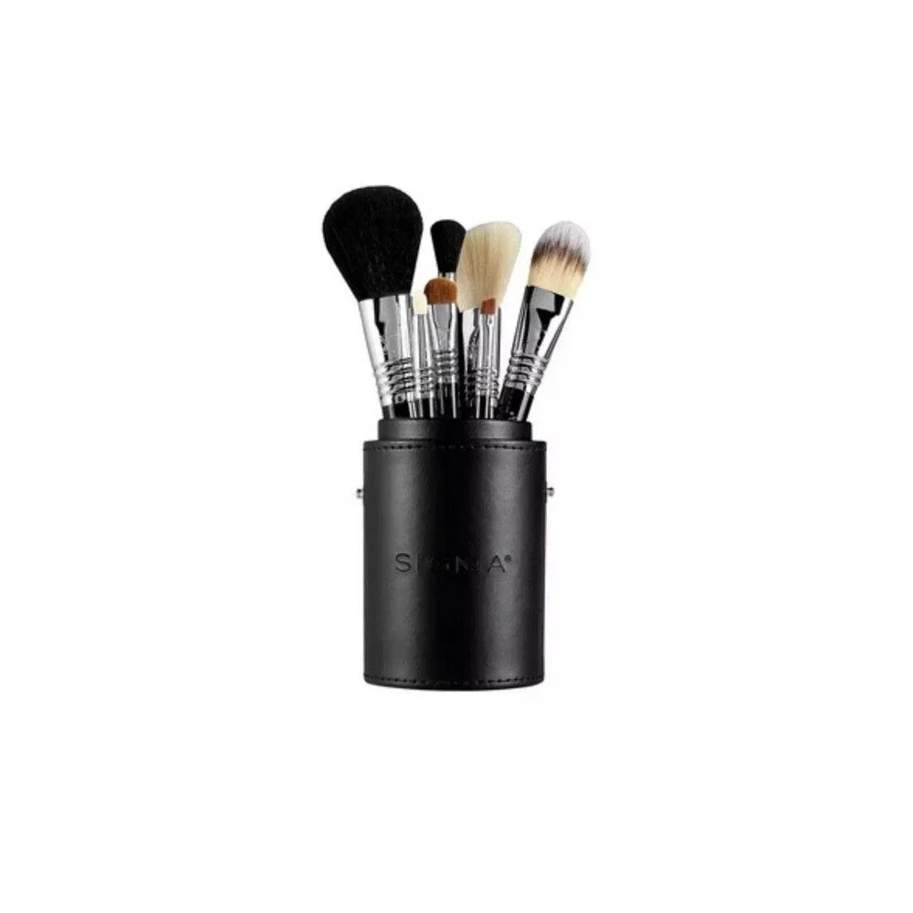 BNIB 🔥🔥🔥 SIGMA  Beauty Essential Travel Brush Set 7pc 6 Brushes + Case 👀👀👀
